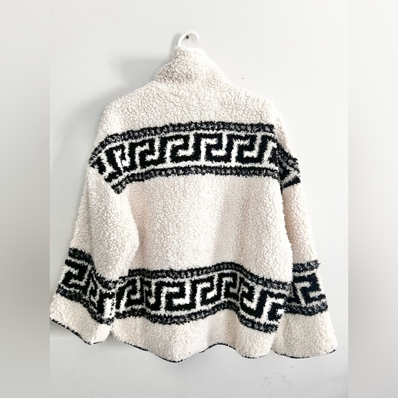 Isabel Marant Etoile Garner Half Zip  Printed Pullover Long Sleeve Jacket Sz 34 - Picture 7 of 9